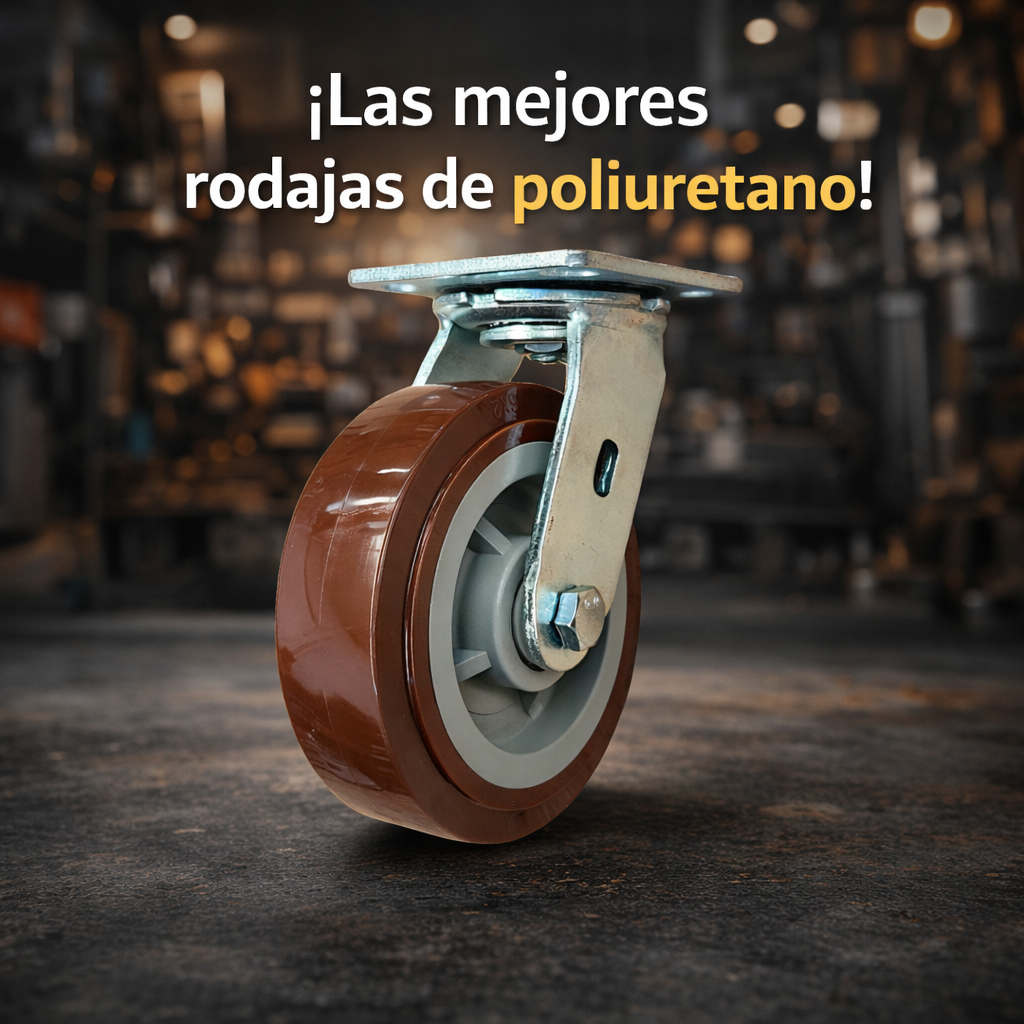 Inicio rodaja 6x2 poliuretano