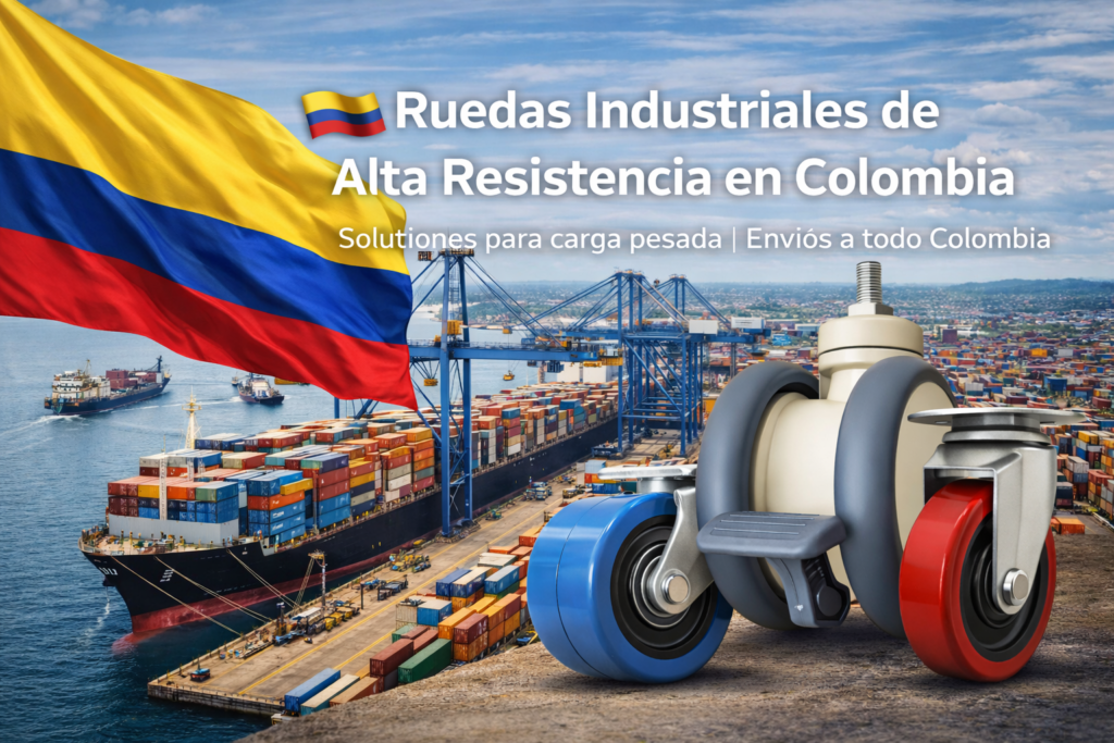 ruedas industriales en colombia